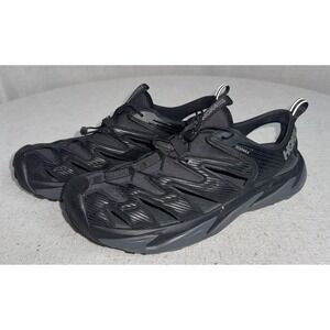 Hoka One Hopara Men's Size 14 Black Trail Running Sandals Hiking Shoes Outdoor
